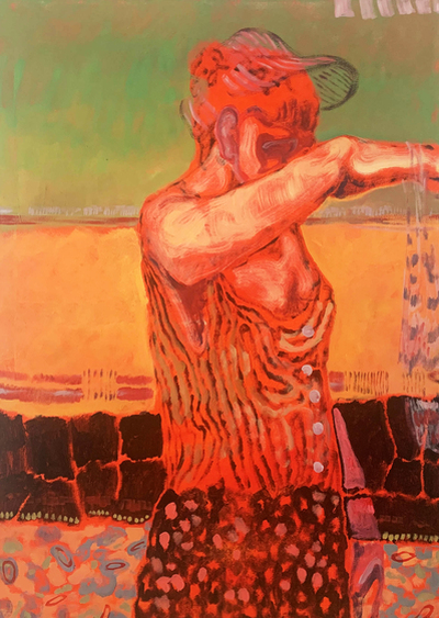 Controllando l’interno della borsa di plastica per vedere se c’è tutto, Matteo Casali (Vicenza 1994)