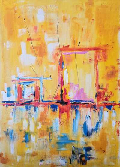 Riflesso d’anima a tramonto, Artista della luce