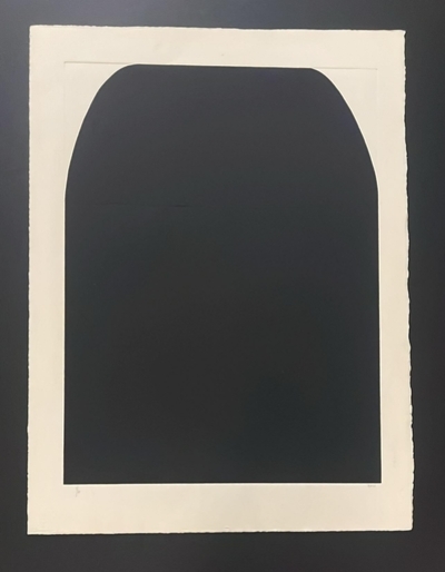 Bianchi e neri I tavola A, Alberto Burri