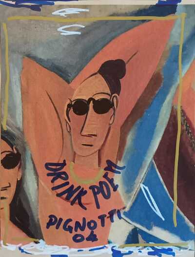 Drink poem, Lamberto Pignotti