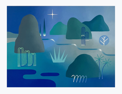 Fiume di notte, Marco Sandreschi