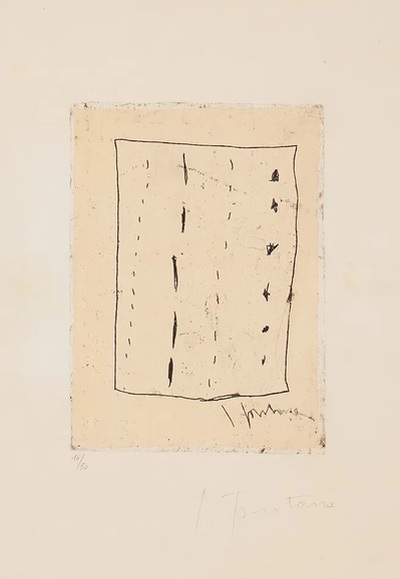 Concetto Spaziale, Lucio Fontana