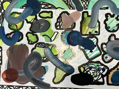 Brush strokes, Run Jiang