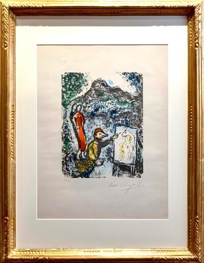 Devant St. Jeannet, Marc Chagall